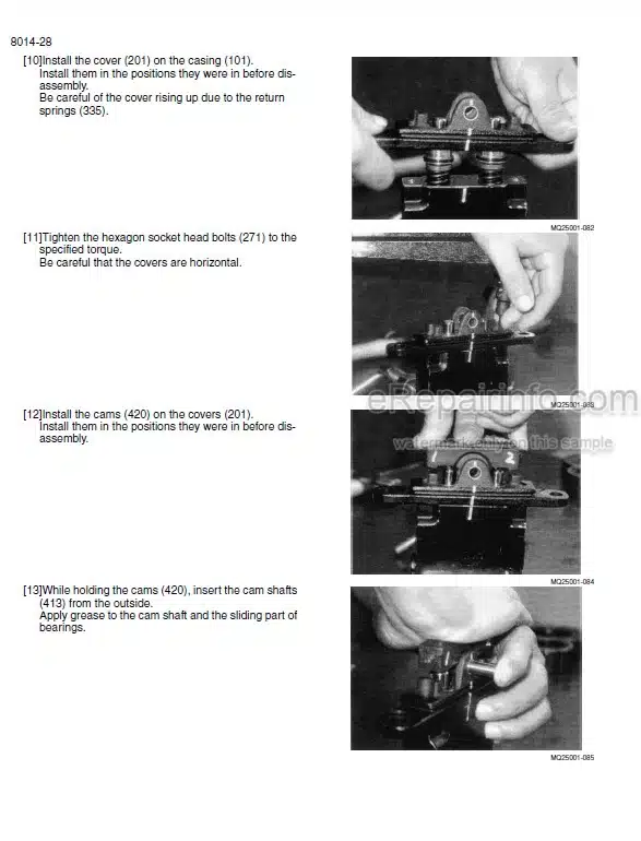 Photo 3 - Case CX135SR Tier 3 Service Manual Crawler Excavator[2]