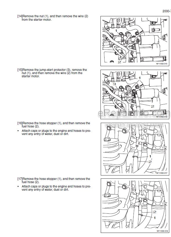 Photo 4 - Case CX160B CX180B Service Manual Crawler Excavator 87616542B