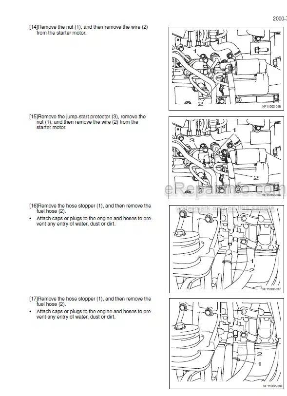 Photo 8 - Case CK25 CK28 Service Manual Crawler Excavator 7-37902