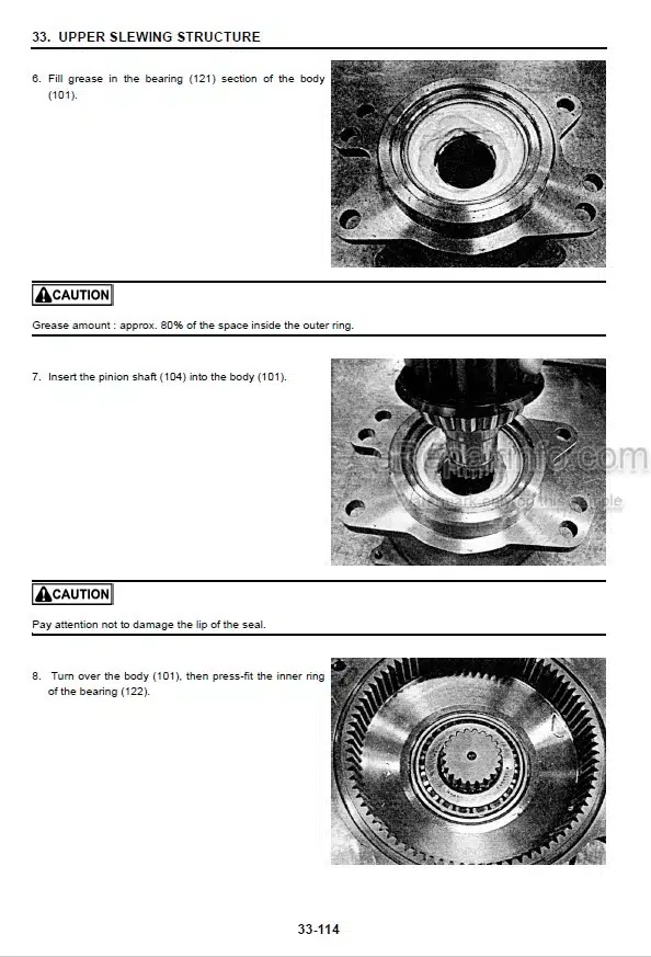 Photo 3 - Case CX17B Service Manual Mini Excavator 84345206