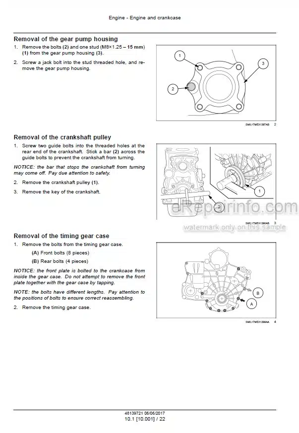 Photo 7 - Case CX210 CX230 CX240 Service Manual Crawler Excavator 9-93611