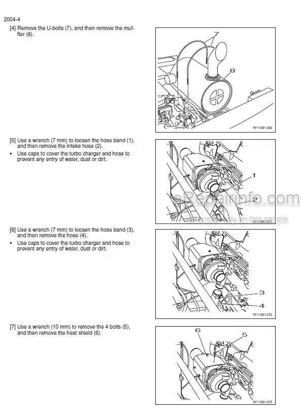 Photo 2 - Case CX210B CX230B CX240B CX210B Forestry Machine Service Manual Crawler Excavator 47915916