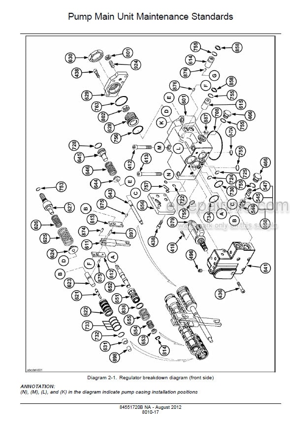 Photo 6 - Case CX210C Tier 4 Service Manual Crawler Excavator