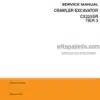 Photo 5 - Case CX225SR Tier 3 Service Manual Crawler Excavator 84184367