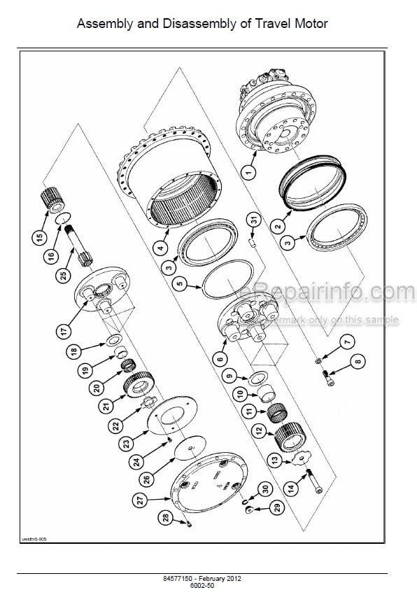 Photo 6 - Case CX235CSR Tier 4 Service Manual Crawler Excavator