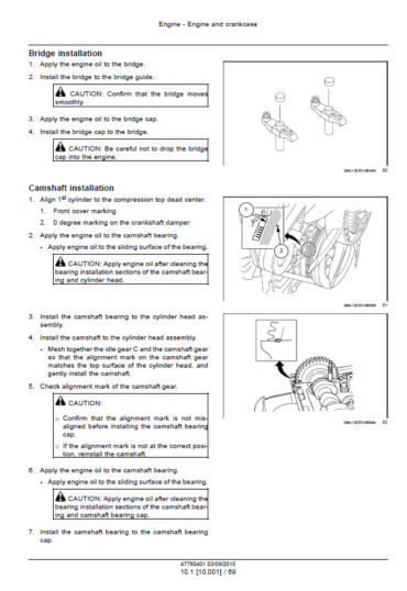 Photo 3 - Case CX250C Service Manual Crawler Excavator 47780401