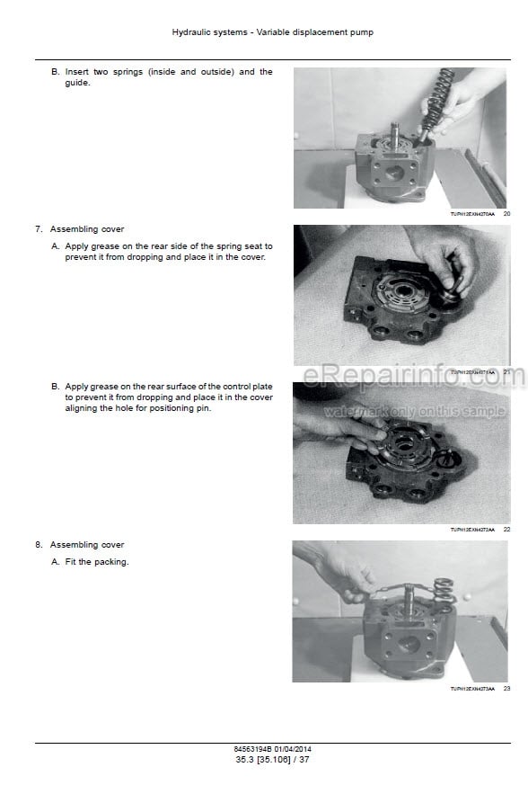 Photo 7 - Case CX26C Service Manual Mini Excavator