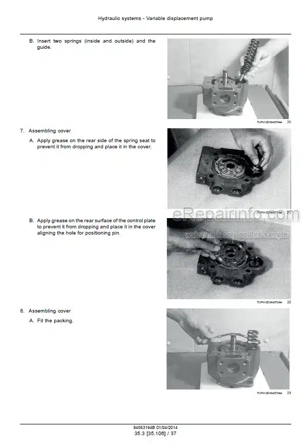 Photo 7 - Case CX26C Service Manual Mini Excavator