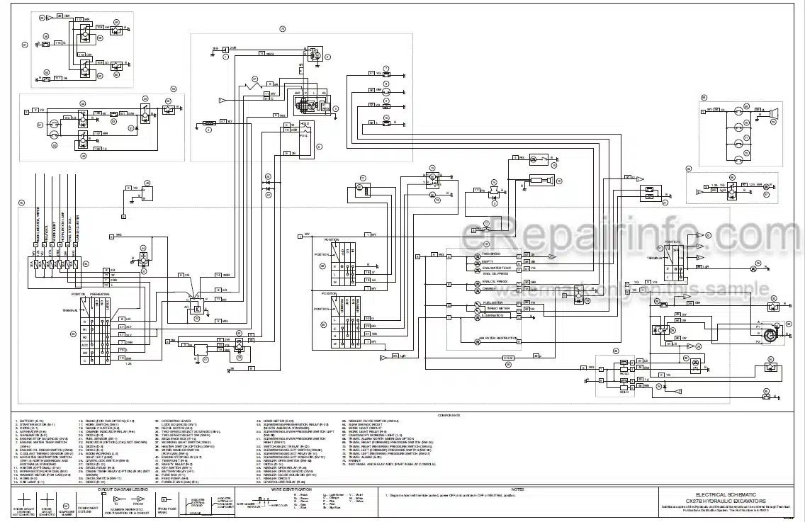Photo 5 - Case CX27B Shop Manual Hydraulic Excavator 6-77820