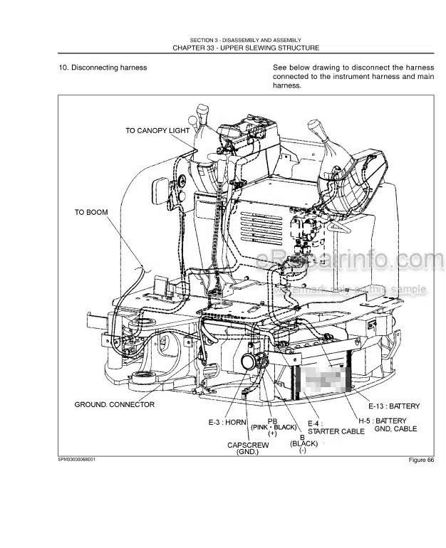 Photo 6 - Case CX27B Shop Manual Hydraulic Excavator 6-77820