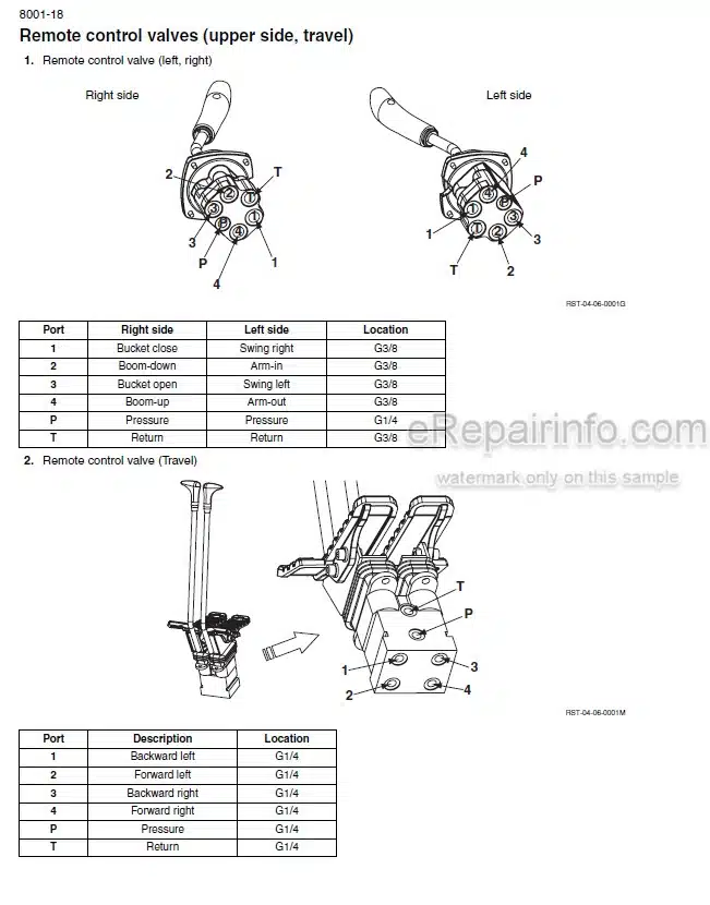 Photo 6 - Case CX290B Repair Manual Schematic Set Crawler Excavator 87637610NA