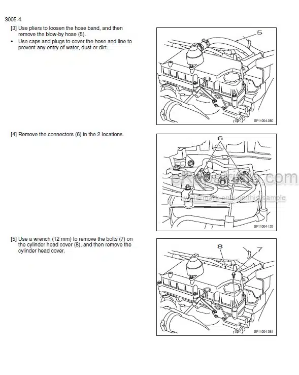 Photo 1 - Case CX290B Service Manual Crawler Excavator