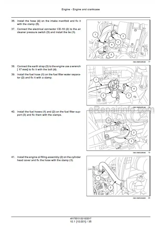 Photo 11 - Case CX30C Service Manual Mini Excavator