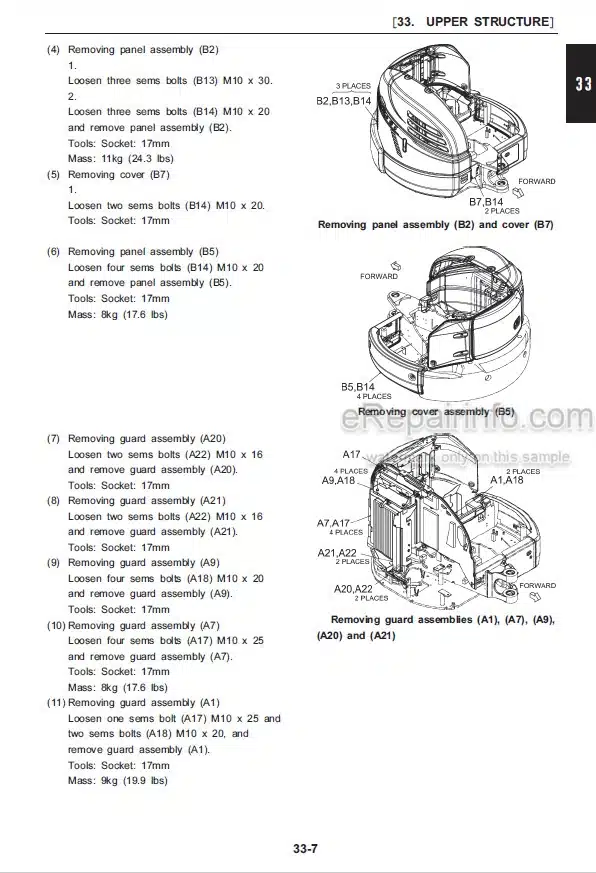 Photo 8 - Case CX30C Service Manual Mini Excavator