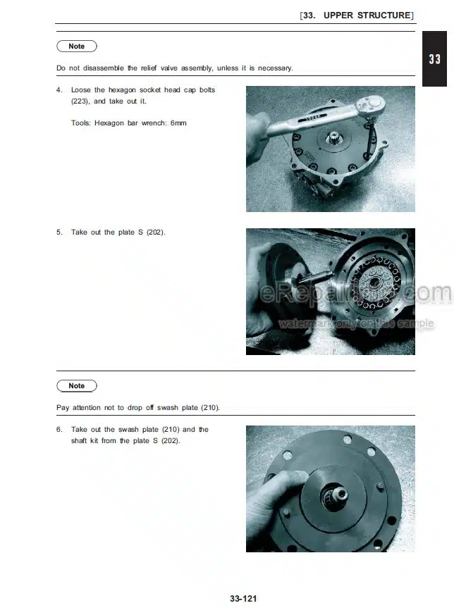 Photo 3 - Case CX31B Tier 4B Final Service Manual Compact Hydraulic Excavator