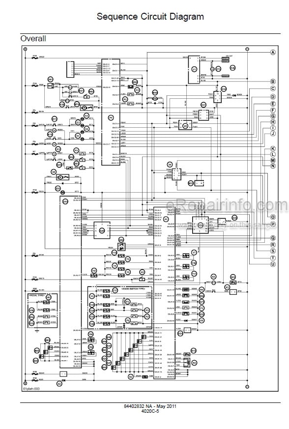 Photo 3 - Case CX350C Tier 4 Service Manual Crawler Excavator Combined