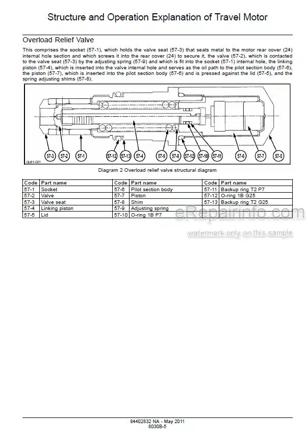 Photo 6 - Case CX350C Tier 4 Service Manual Crawler Excavator Combined