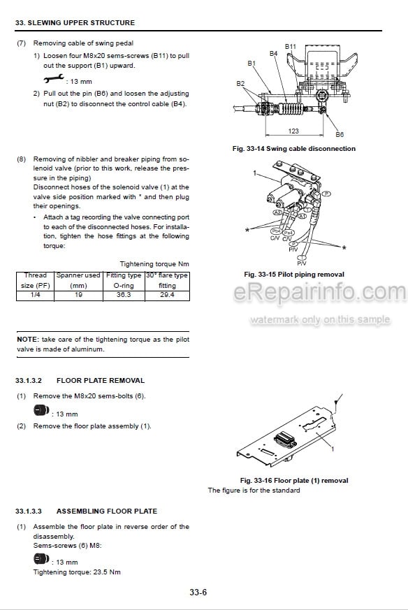Photo 3 - Case CX45B CX50B Series 2 CX55B Service Manual Mini Excavator 84602438A