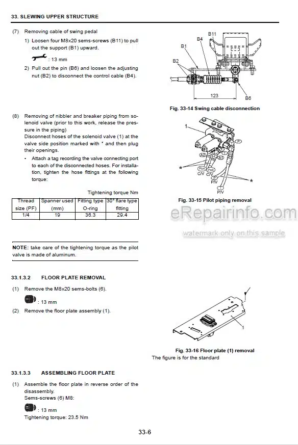 Photo 3 - Case CX45B CX50B Series 2 CX55B Service Manual Mini Excavator 84602438A