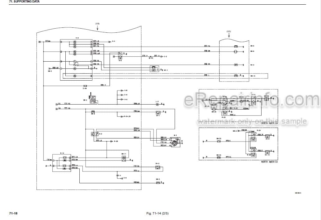 Photo 6 - Case CX45B CX50B Series 2 CX55B Service Manual Mini Excavator 84602438A