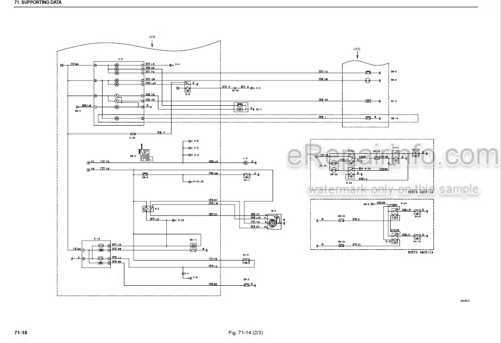 Photo 6 - Case CX45B CX50B Series 2 CX55B Service Manual Mini Excavator 84602438A