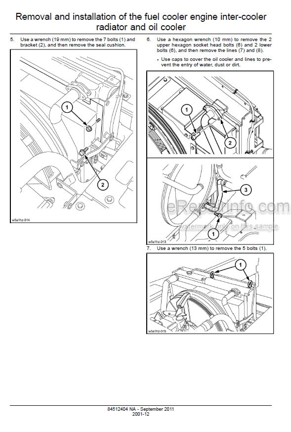 Photo 9 - Case CX470C Tier 4 Service Manual Crawler Excavator
