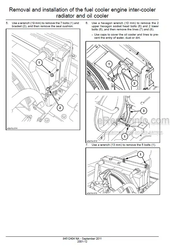 Photo 1 - Case CX470C Tier 4 Service Manual Crawler Excavator