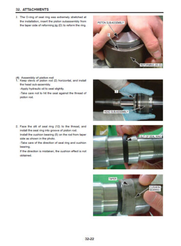 Photo 3 - Case CX55B Tier 4 Service Manual Crawler Excavator PIN NETN55001 - PS04-10001 and above