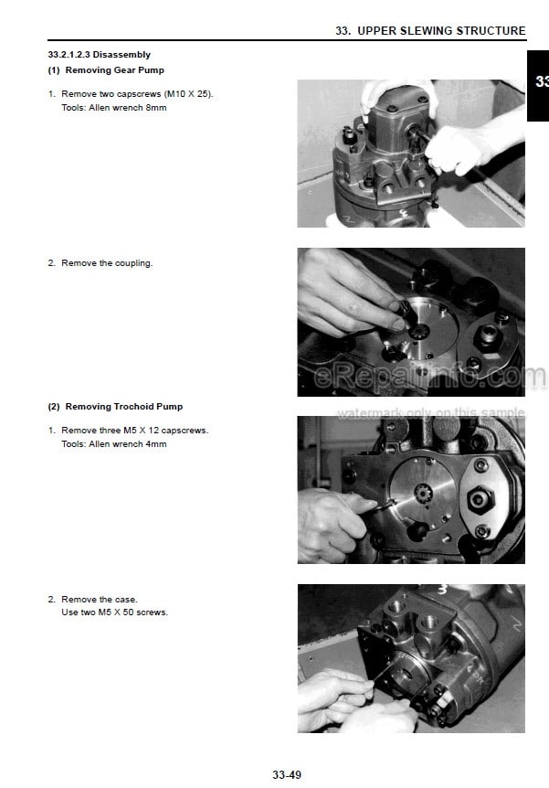 Photo 8 - Case CX60C Service Manual Mini Excavator