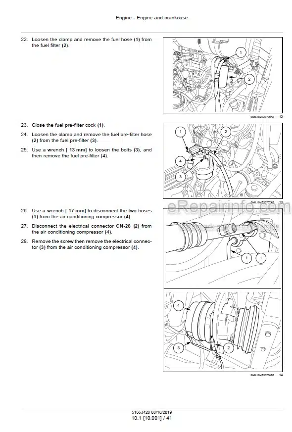 Photo 9 - Case CX60C Service Manual Mini Excavator