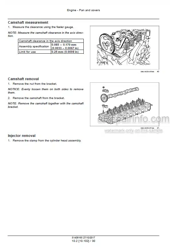 Photo 5 - Case CX750D Service Manual Crawler Excavator 51408165