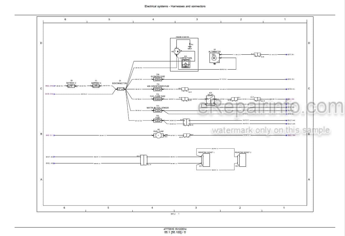 Photo 5 - Case DV209C DV210C Tier 4A Service Manual Vibratory Roller 47772910