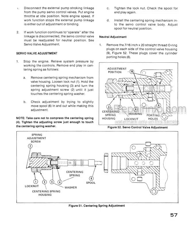 Photo 6 - Case Drott 250 500 650 1000 Series B Service Manual Trevellift S406243M2