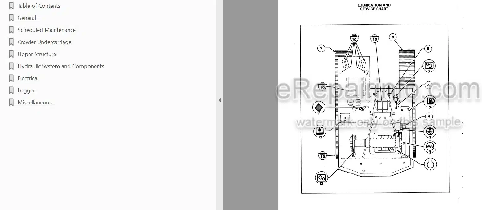 Photo 3 - Case Drott 35 40 50 Series B Service Manual Crawler S406173M2