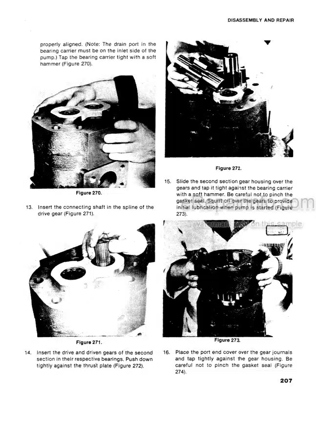 Photo 8 - Case Drott 40 Cruz Air Series D Service Manual Wheel Excavator S406259M2