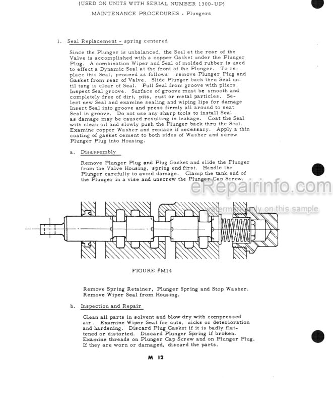 Photo 5 - Case Drott 40YR 40ER Service Manual Wheel Excavator S406062M3