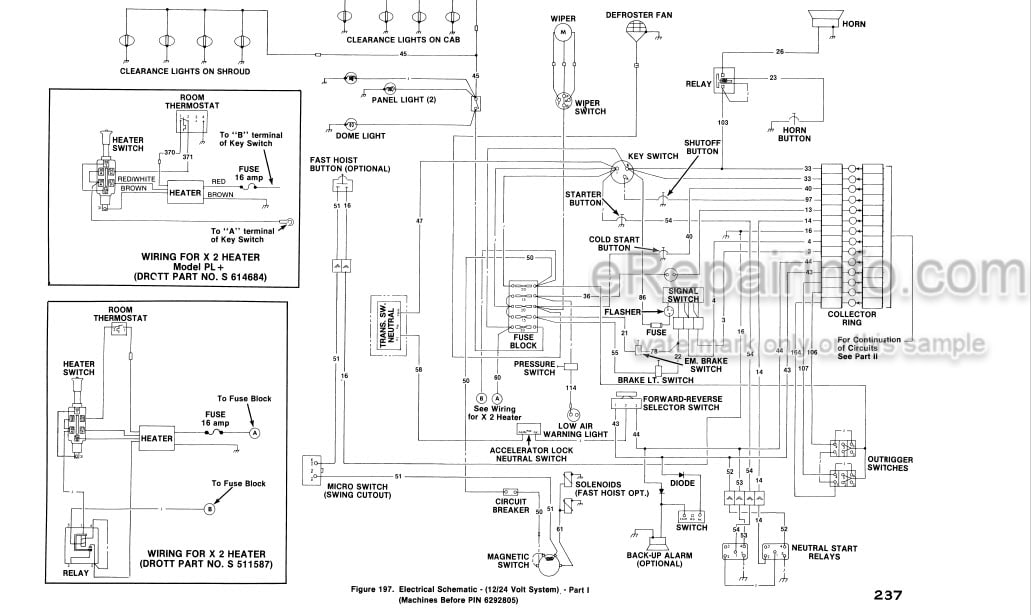 Photo 5 - Case Drott 40 Cruz Air Series D Service Manual Wheel Excavator S406259M2