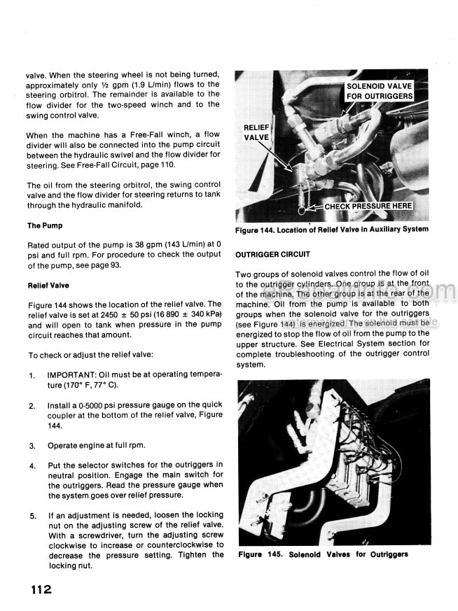 Photo 2 - Case Drott 5550 Service Manual Cruz Crane S406249