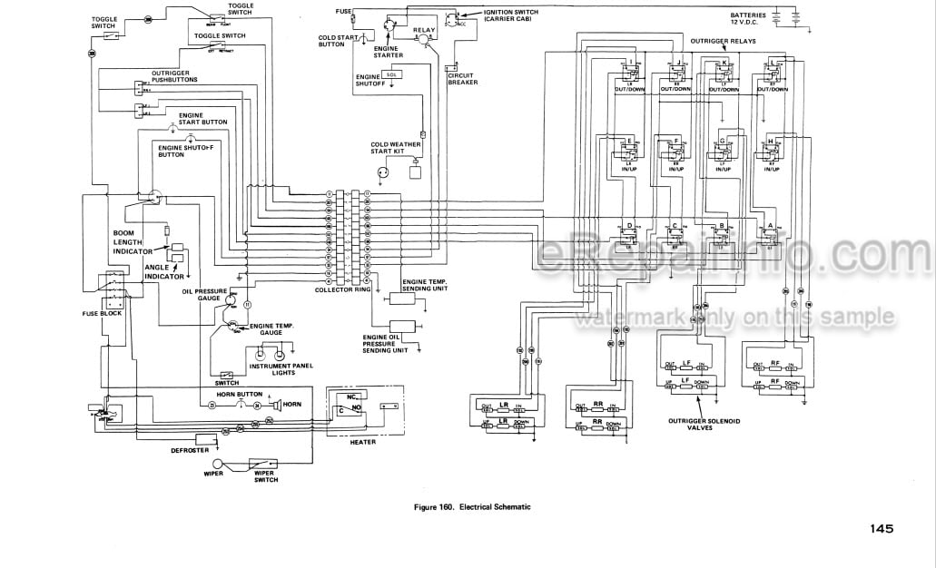 Photo 5 - Case Drott 7760 Service Manual Cruz Crane Carrier Mounted S406228