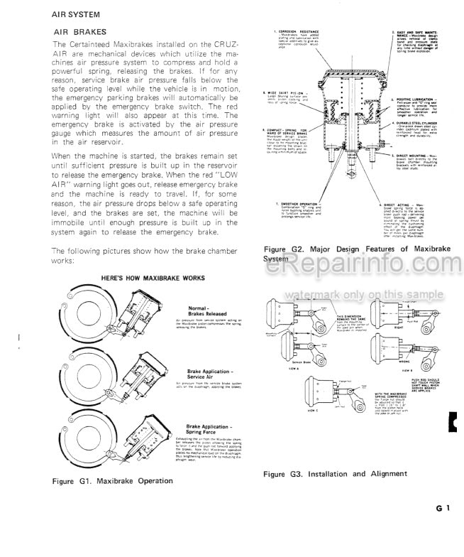 Photo 6 - Case Drott 80 Cruz Air Service Manual Excavator S406162