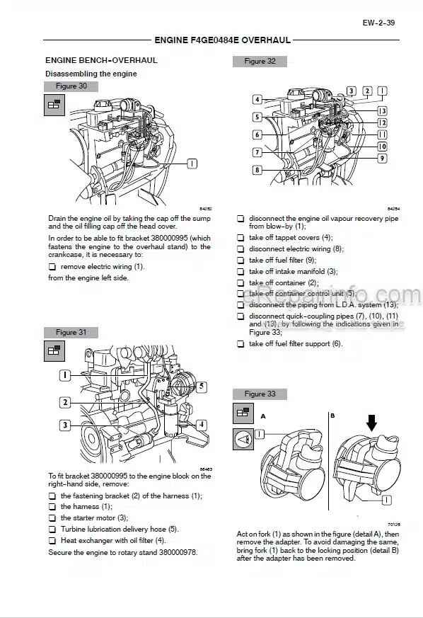 Photo 3 - Case F4GE0484E F4GE0684F F4HE0684J Service Manual Engine 9-88930