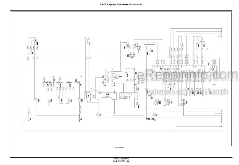 Photo 3 - Case SV208D Tier 4B Final Service Manual Vibratory Roller 48150518