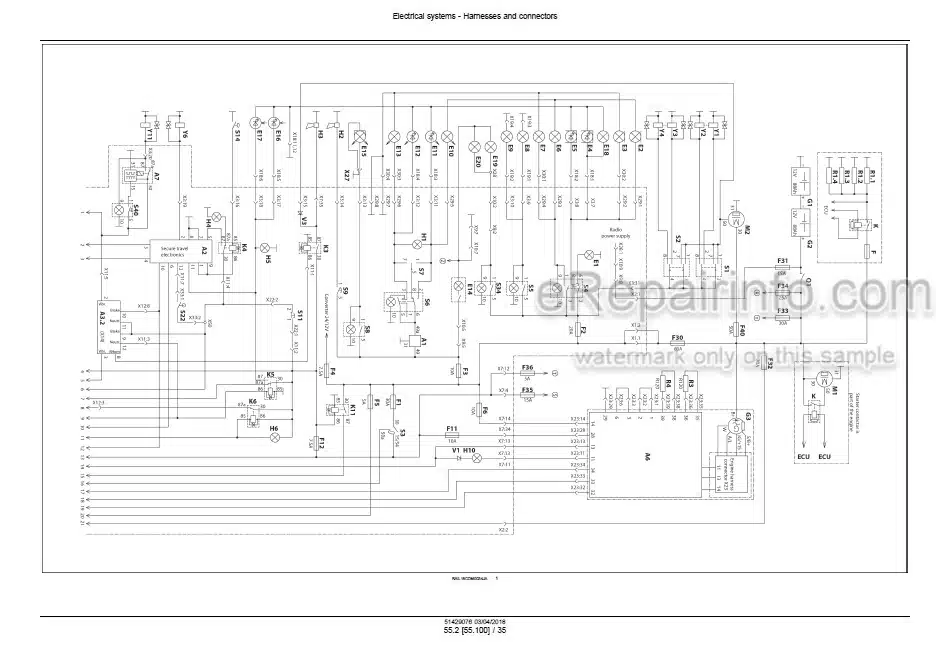 Photo 5 - Case SV212D SV216D Tier 4B Final Service Manual Vibratory Roller 51429076