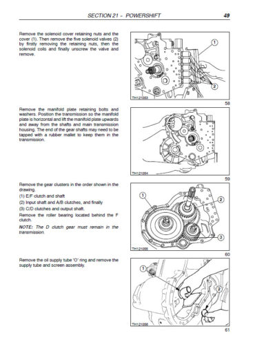 Photo 8 - Case TV450 Alpha Series Service Manual Compact Track Loader 48174797