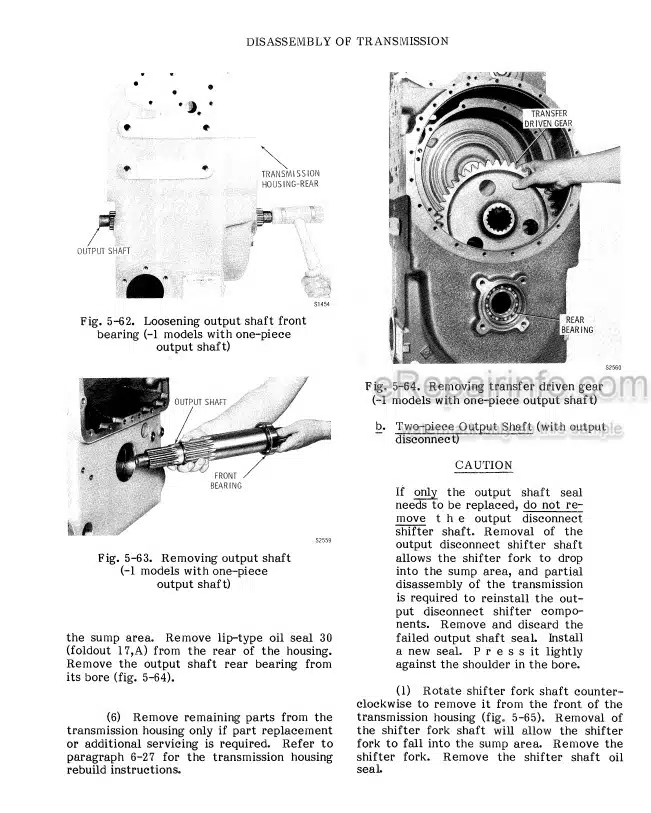 Photo 3 - Case W24B Service Manual Loader 9-72398