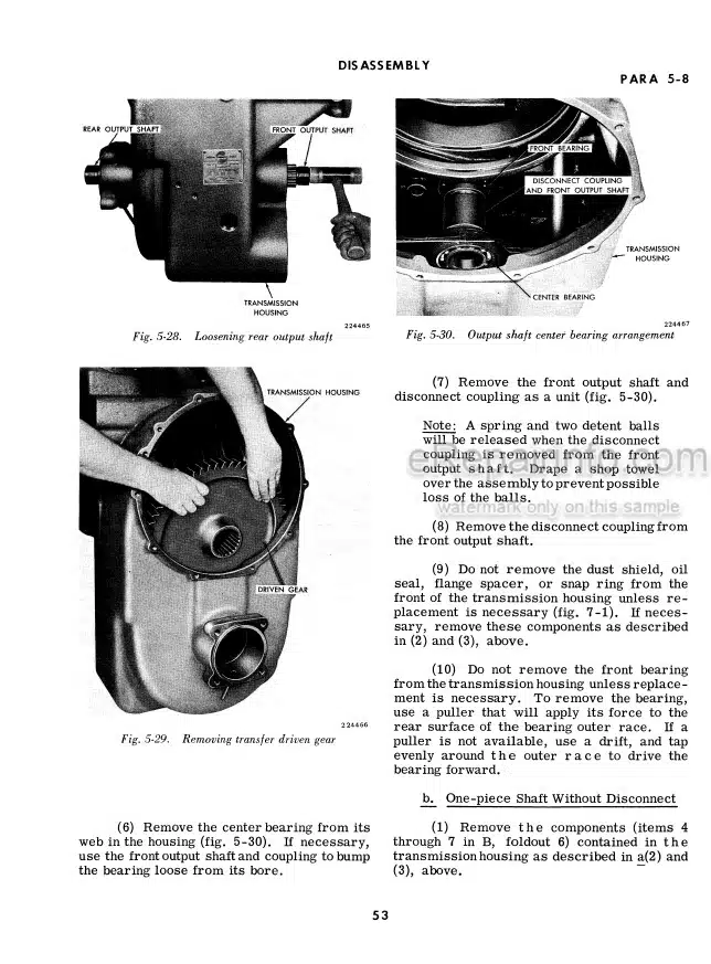 Photo 12 - Case W26 Service Manual Loader 9-78236