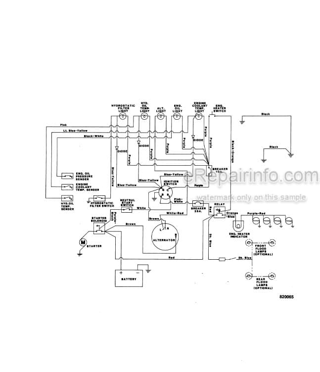 Photo 5 - Case W4 Service Manual Loader And Forklift 8-33652
