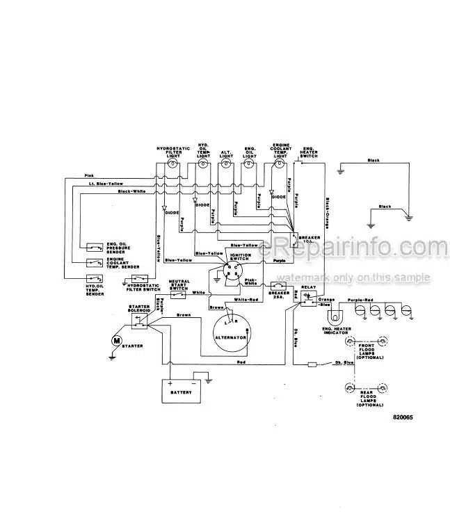 Photo 5 - Case W4 Service Manual Loader And Forklift 8-33652