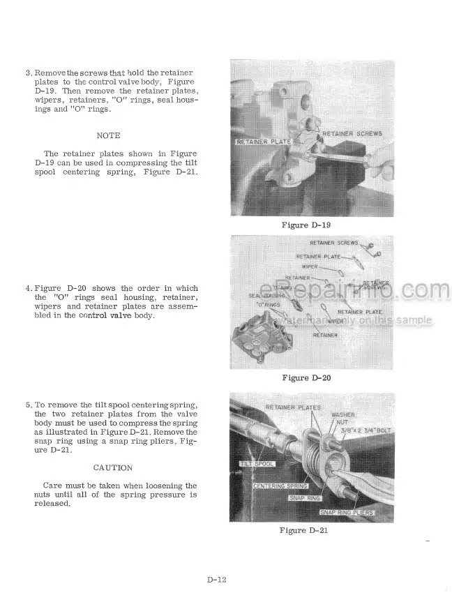 Photo 3 - Case W9 W9A W10 W12 Service Manual Loader 9-76832