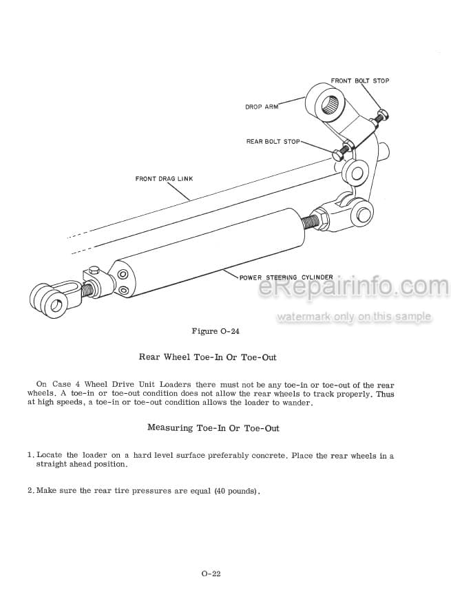 Photo 6 - Case W9 W9A W10 W12 Service Manual Loader 9-76832